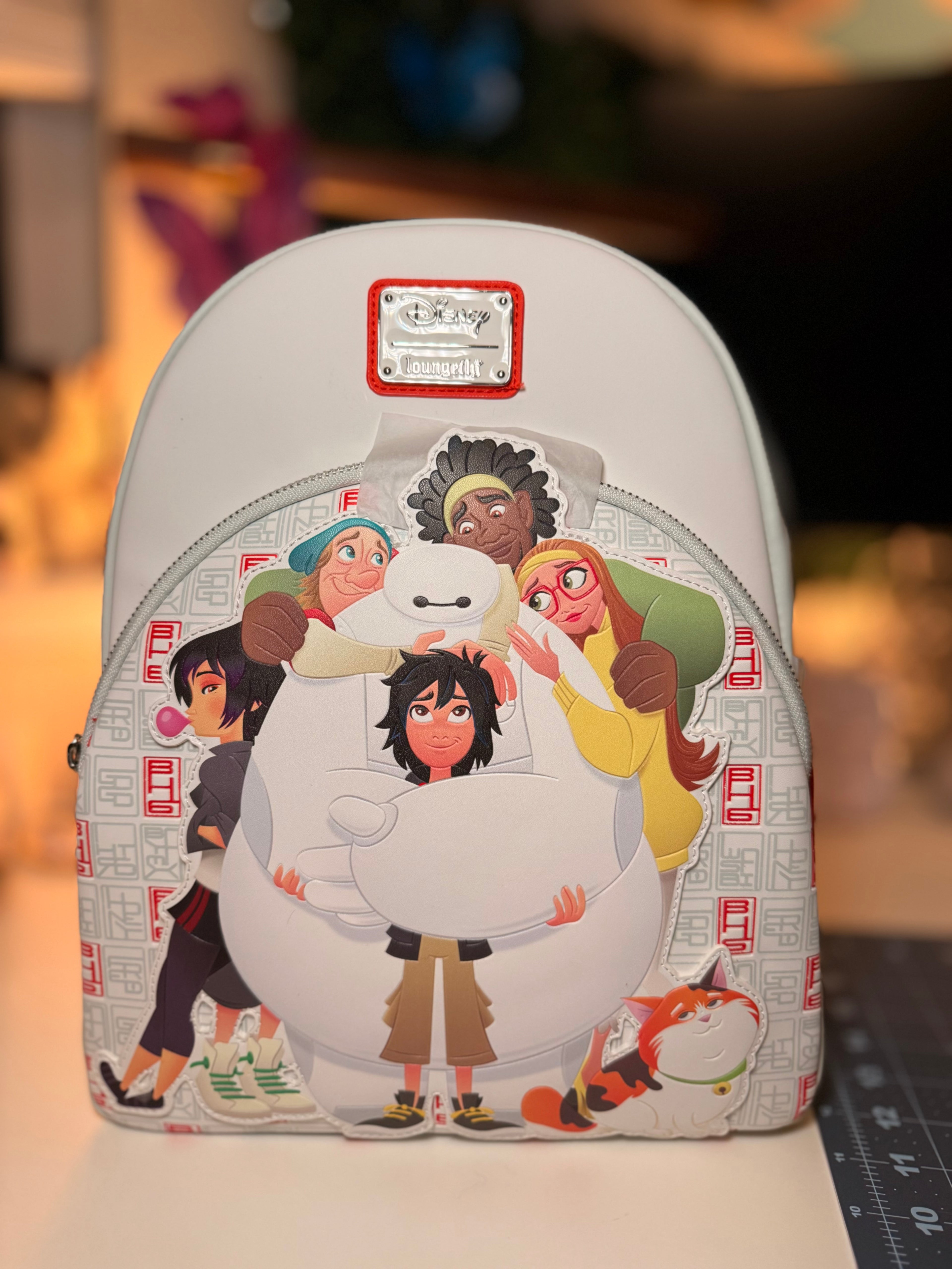 Loungefly Disney Big Hero 6 10th Anniversary Baymax & Friends Mini Backpack | NWT