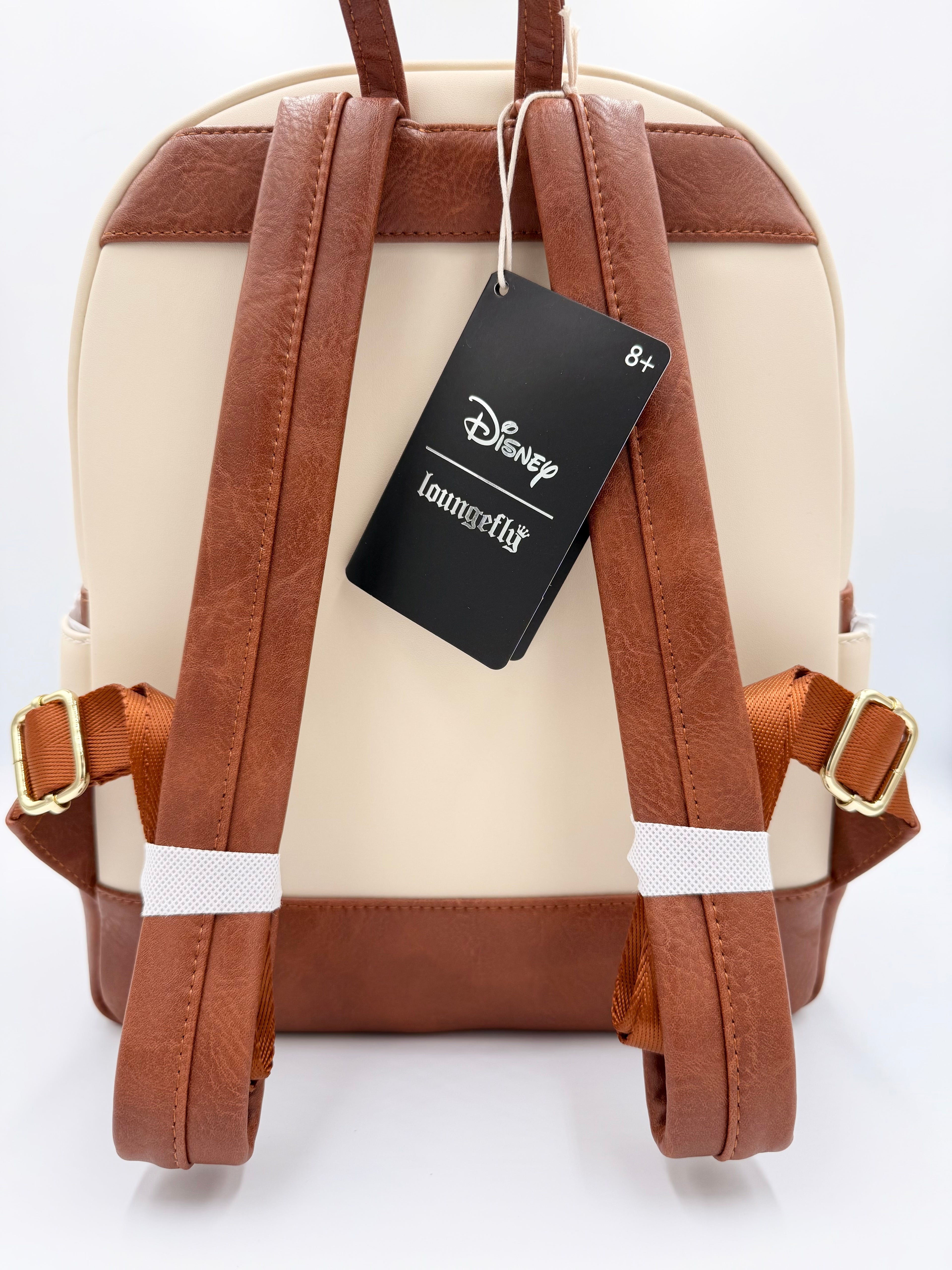 Loungefly Disney Chip & Dale Stacked Chenille Mini Backpack | BoxLunch Exclusive | NWT