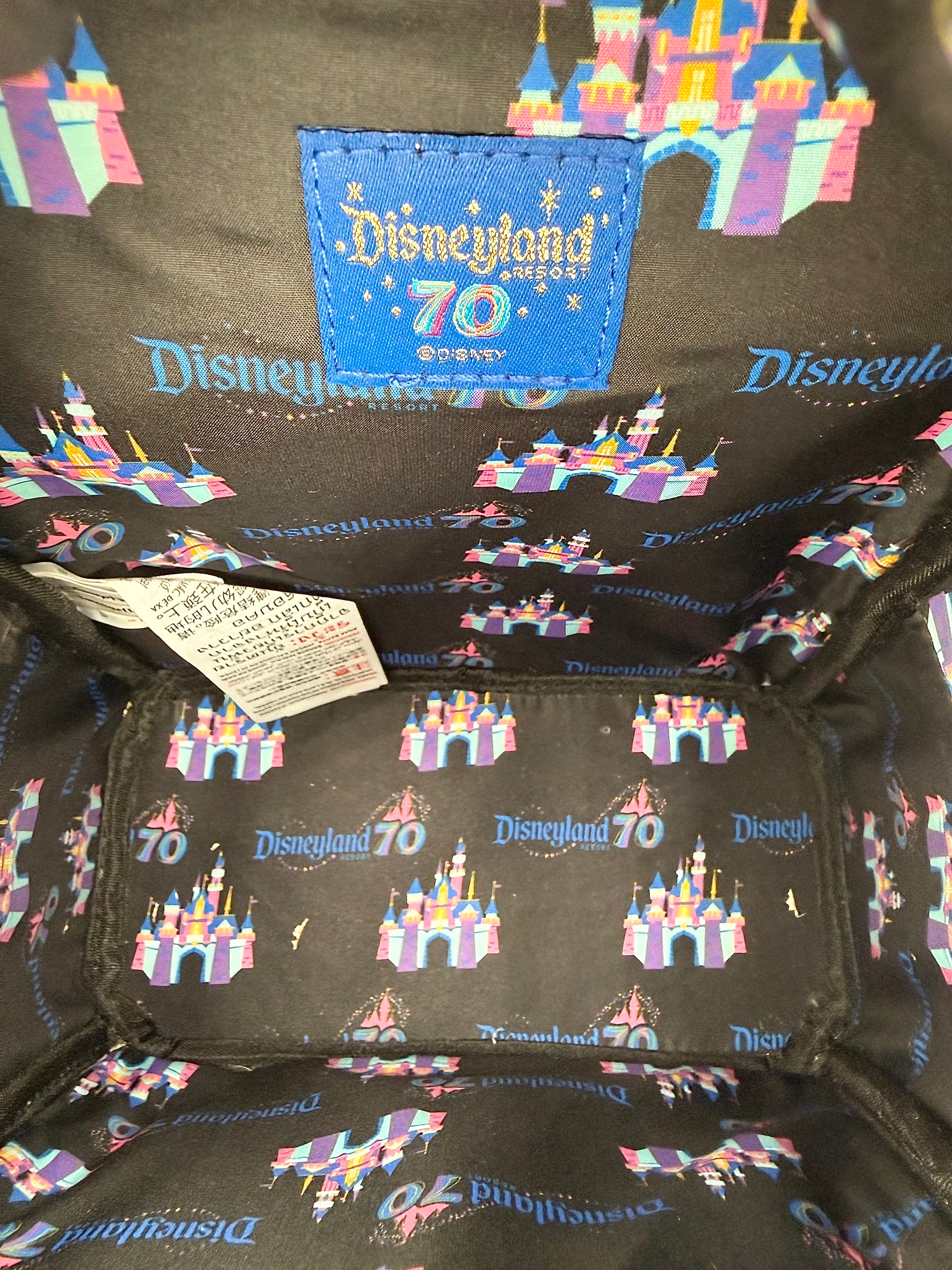Loungefly Disney Mickey Mouse and Friends Loungefly Mini Backpack | Disneyland 70th Anniversary | NWT
