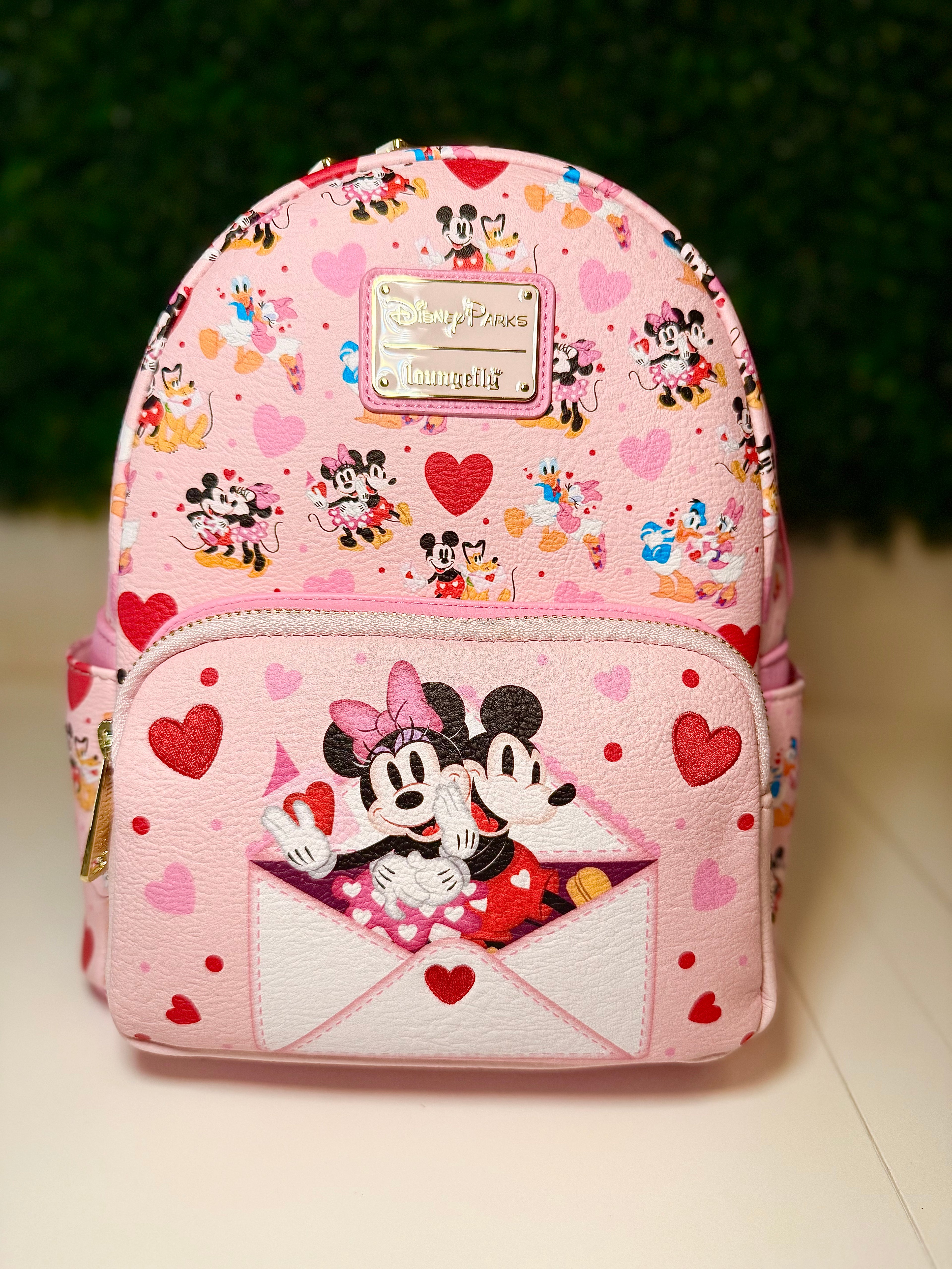 Loungefly Disney Parks Mickey Mouse and Friends Valentine's Day Loungefly Mini Backpack | NWT