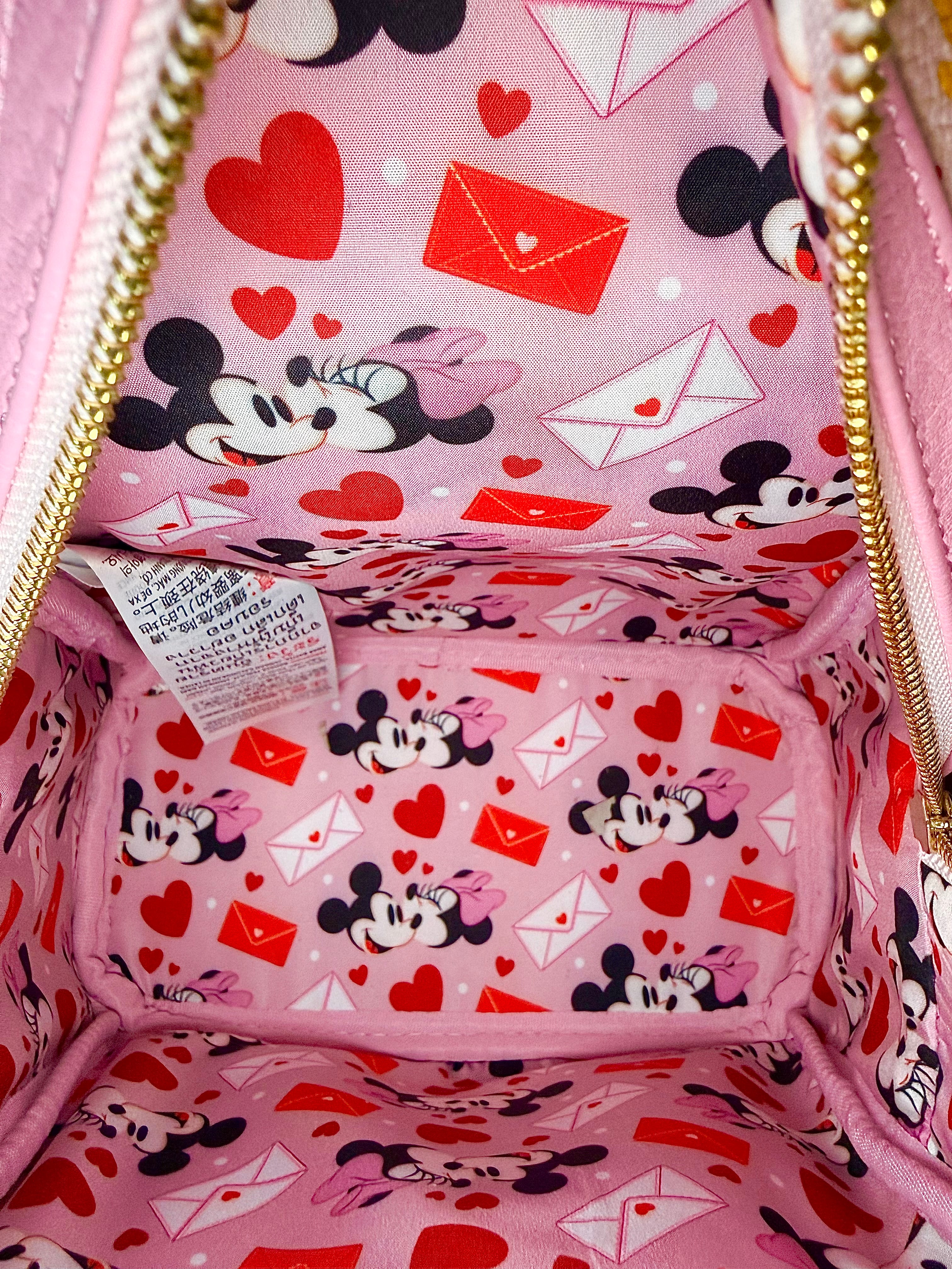 Loungefly Disney Parks Mickey Mouse and Friends Valentine's Day Loungefly Mini Backpack | NWT