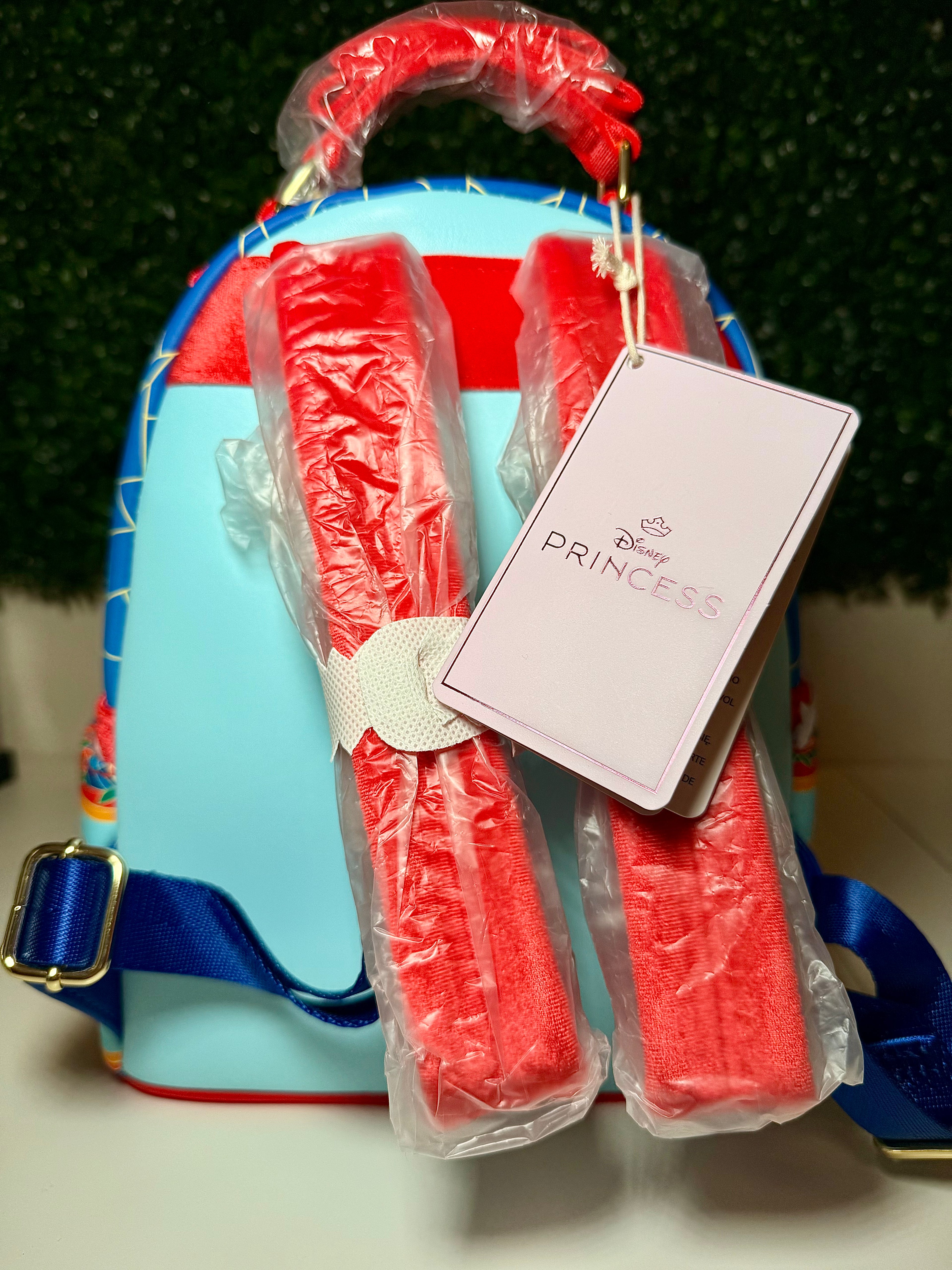 Loungefly Disney Beauty and the Beast Stained Glass Mini Backpack | NWT