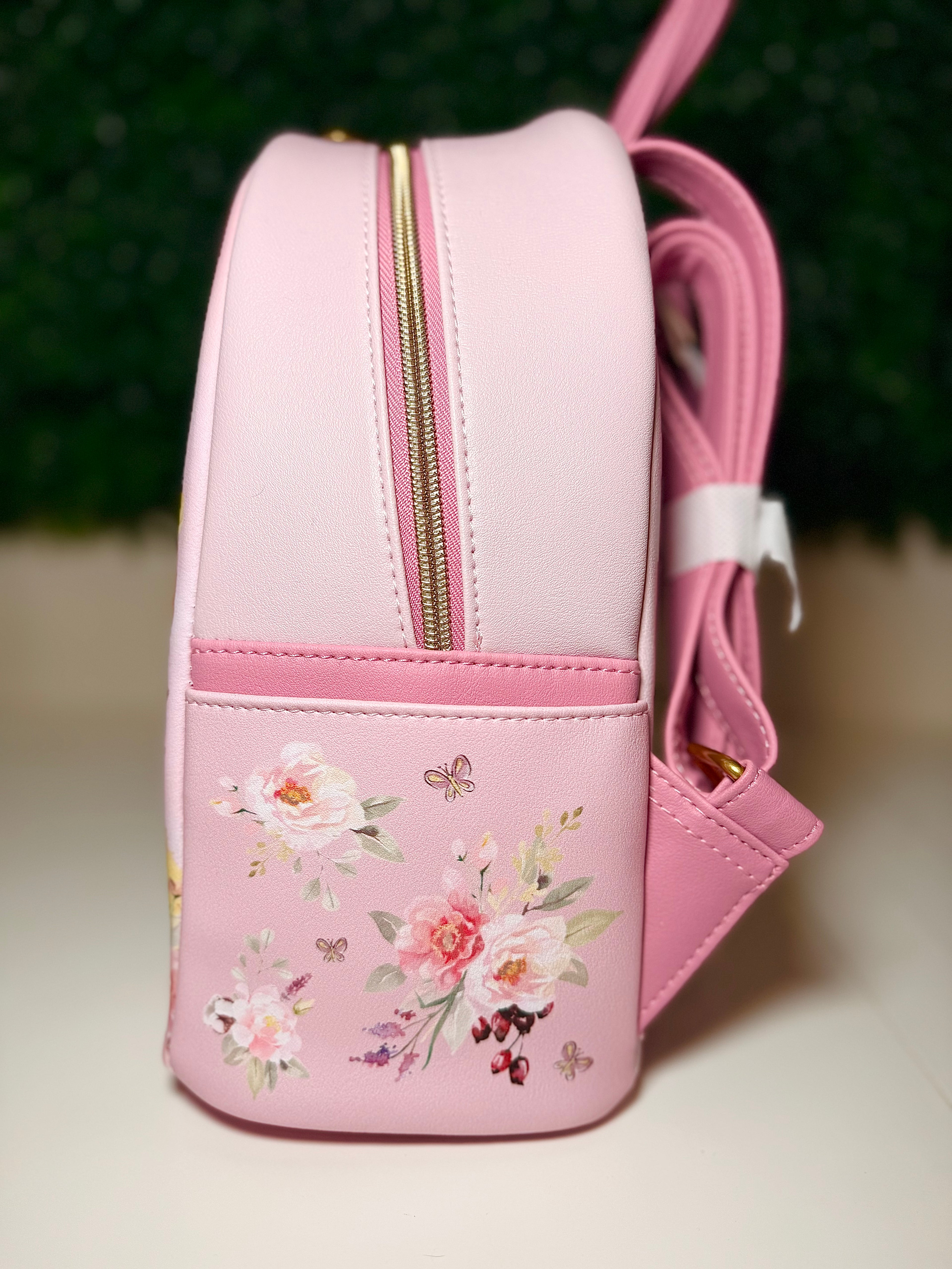 Loungefly Disney Princess Group Pink Mini Backpack | NWT