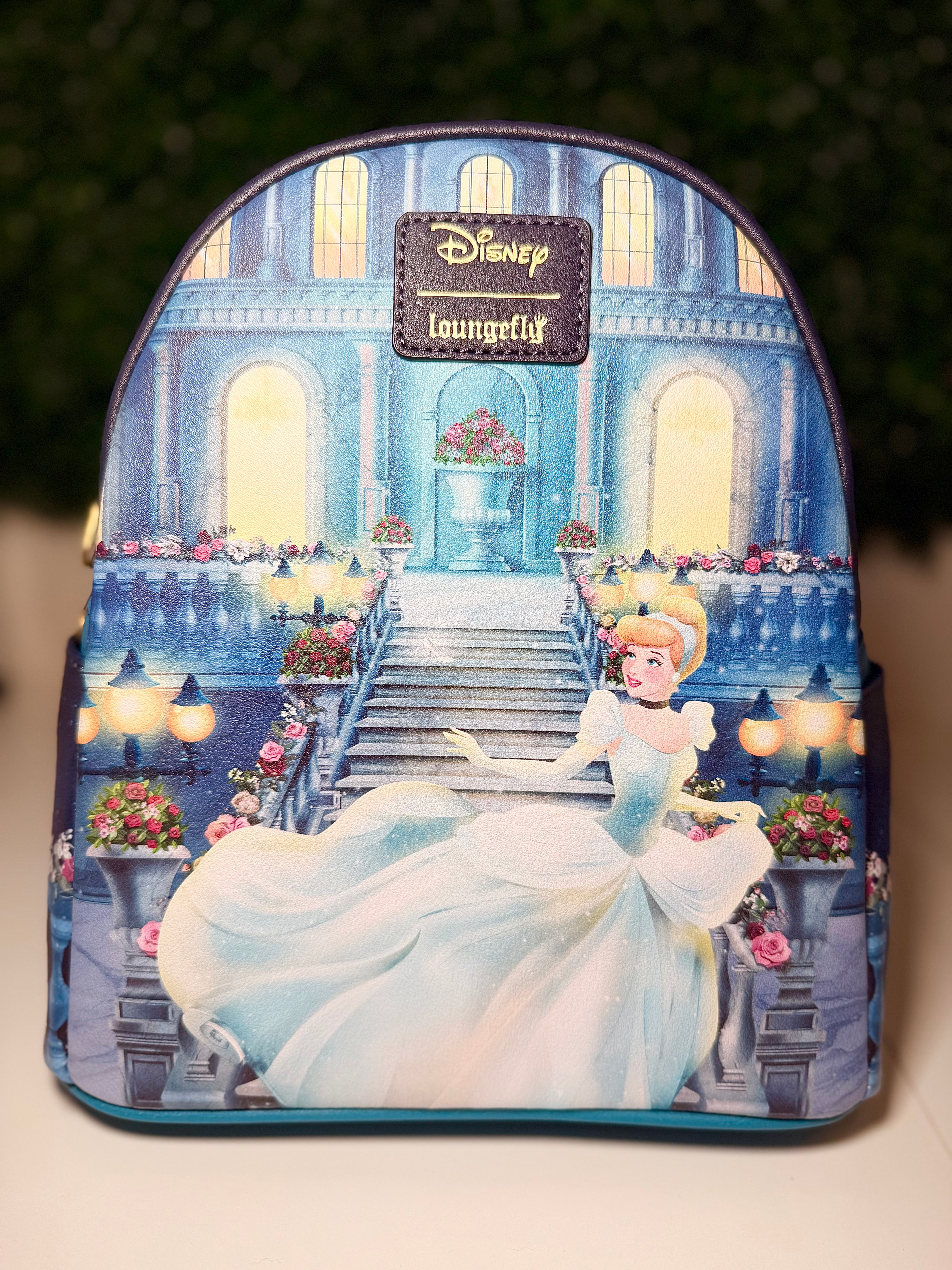 Loungefly Disney Cinderella Castle Steps Mini Backpack | NWT