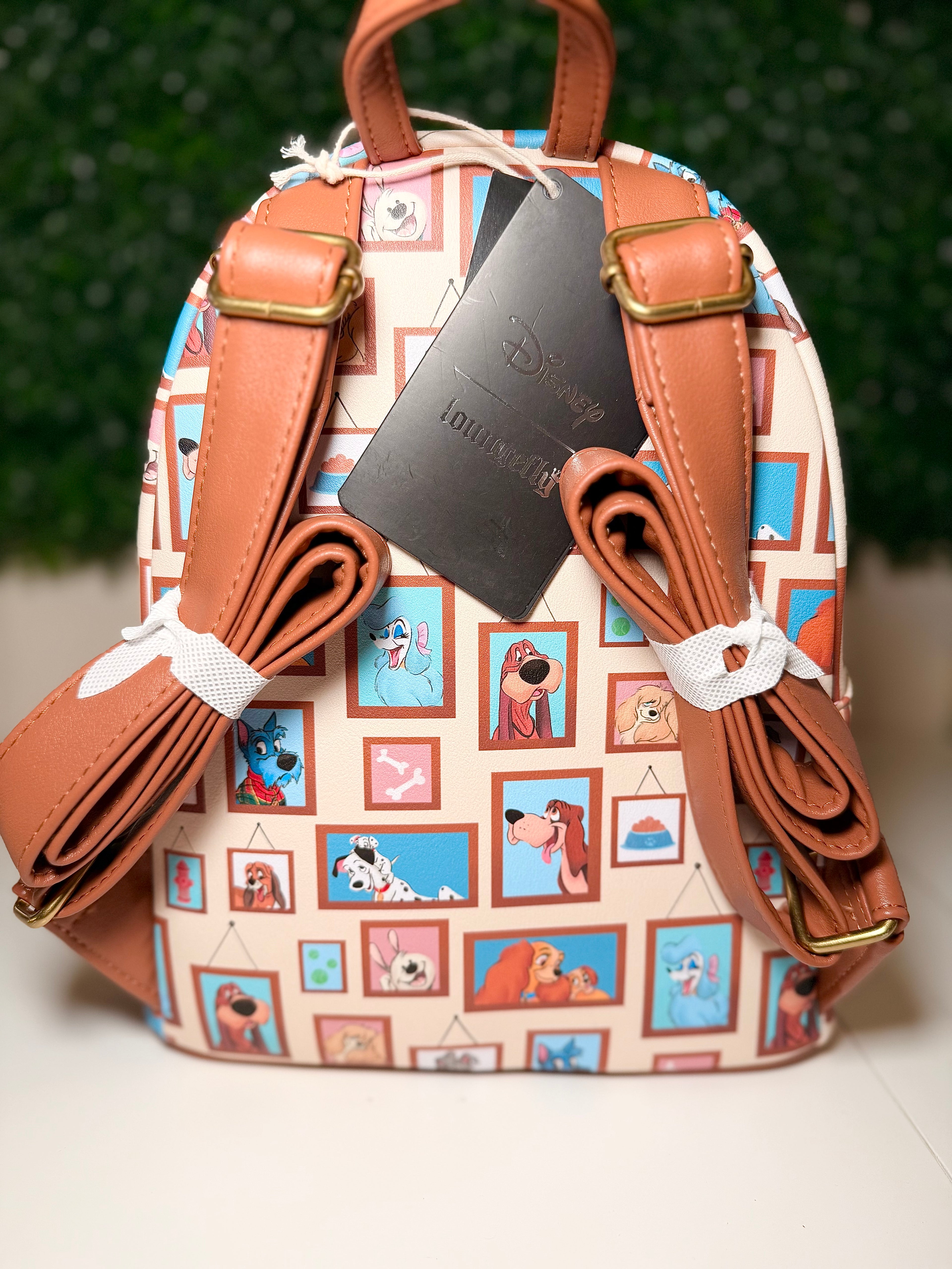 Loungefly Disney Dogs Gallery Mini Backpack | NWT