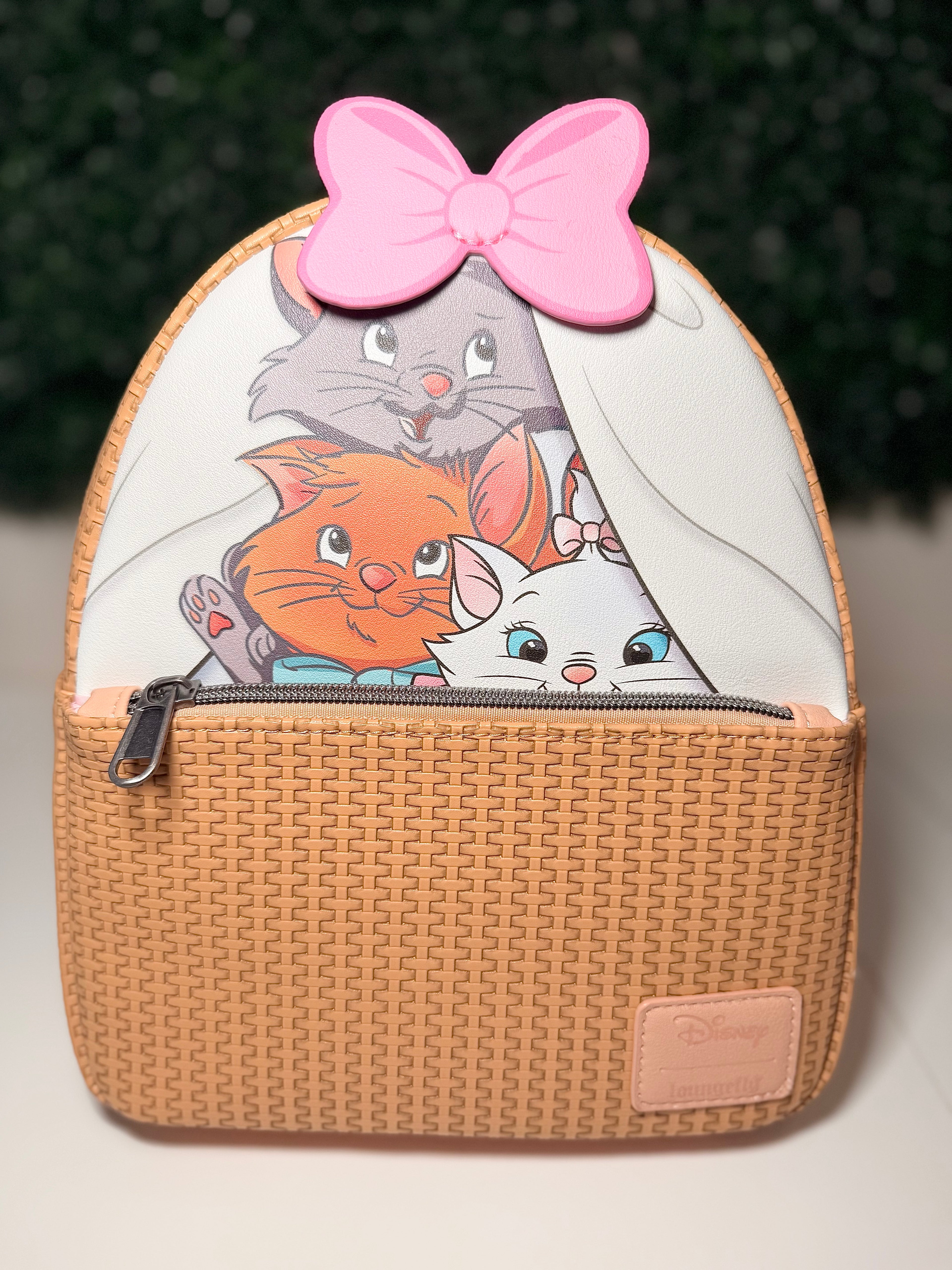 Loungefly Disney The Aristocats Kitten Basket Mini Backpack | NWT