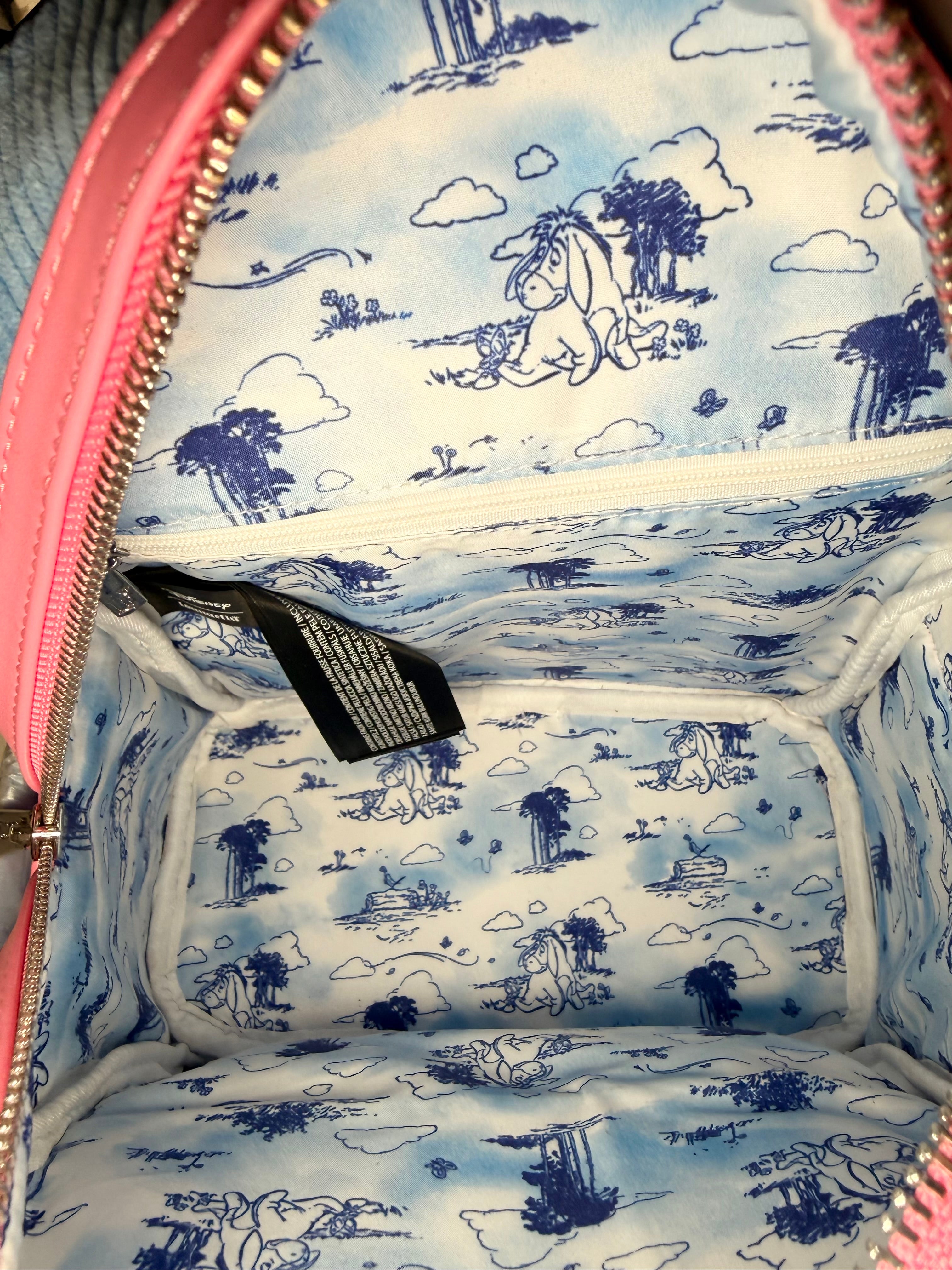 Loungefly Disney Winnie the Pooh Eeyore Peeking Corduroy Mini Backpack | NWT