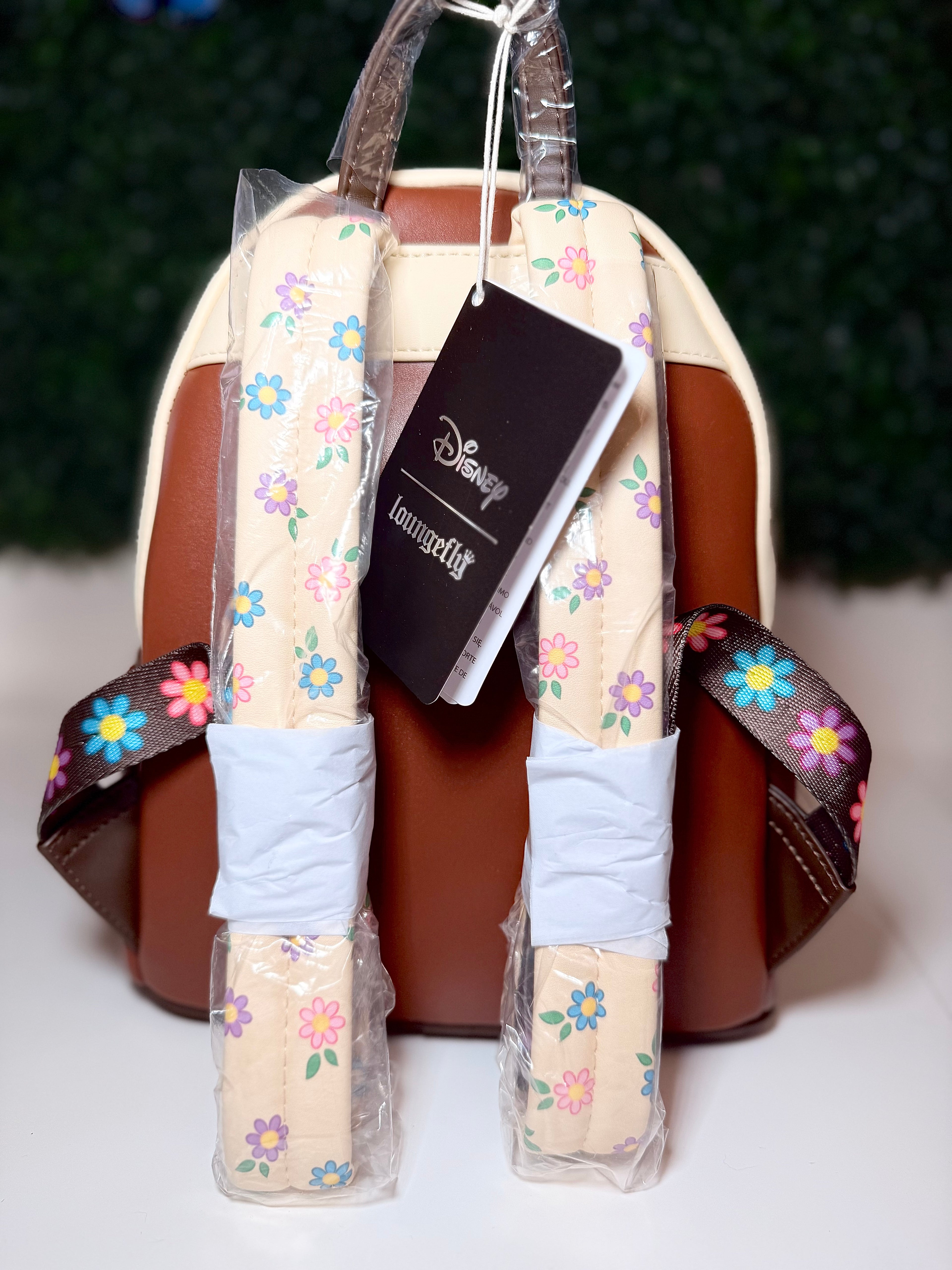 Loungefly Disney Tangled Pascal Flower Mini Backpack | NWT