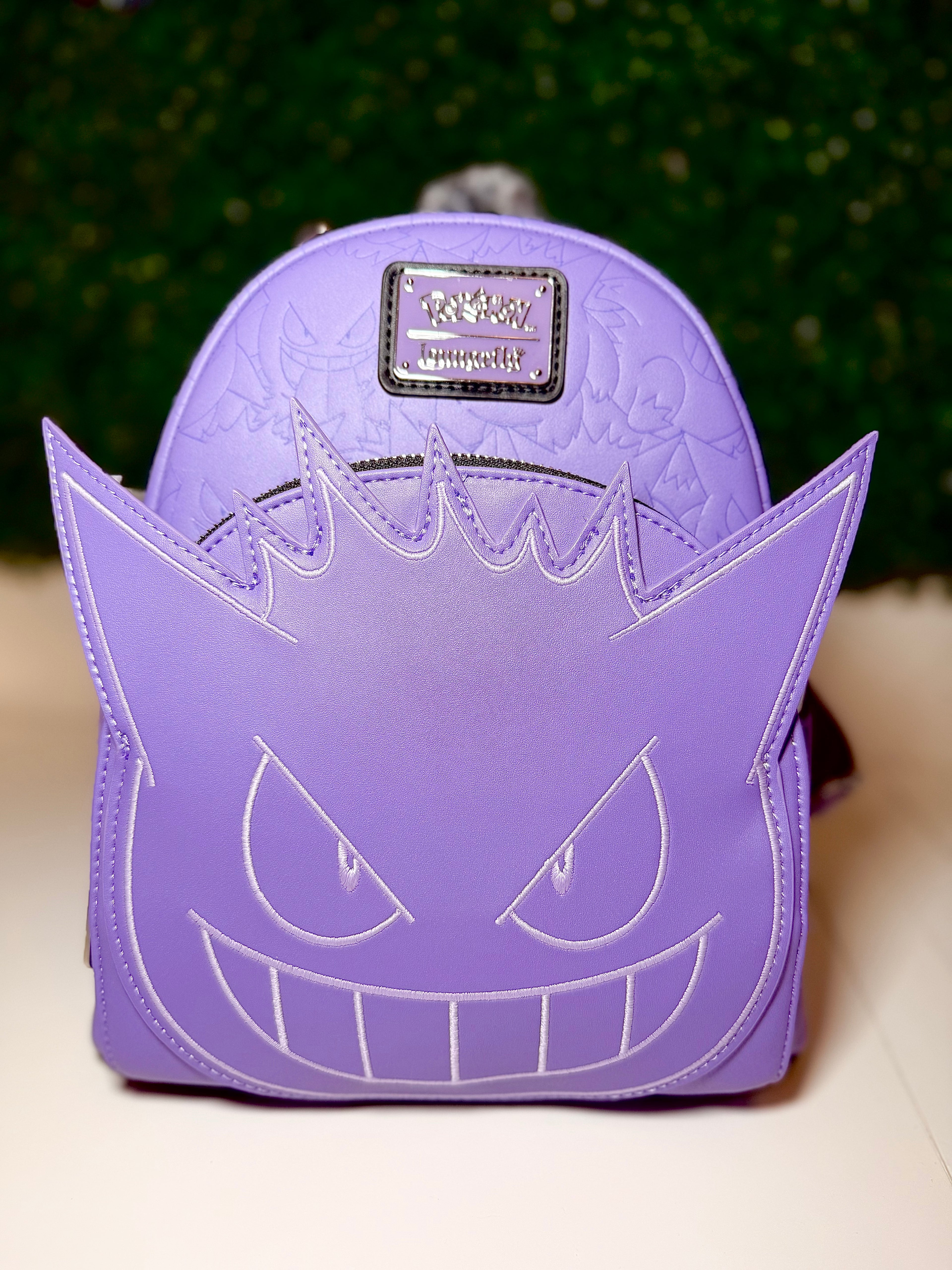 Pokémon Gengar Cosplay Glow Mini Backpack | NWT