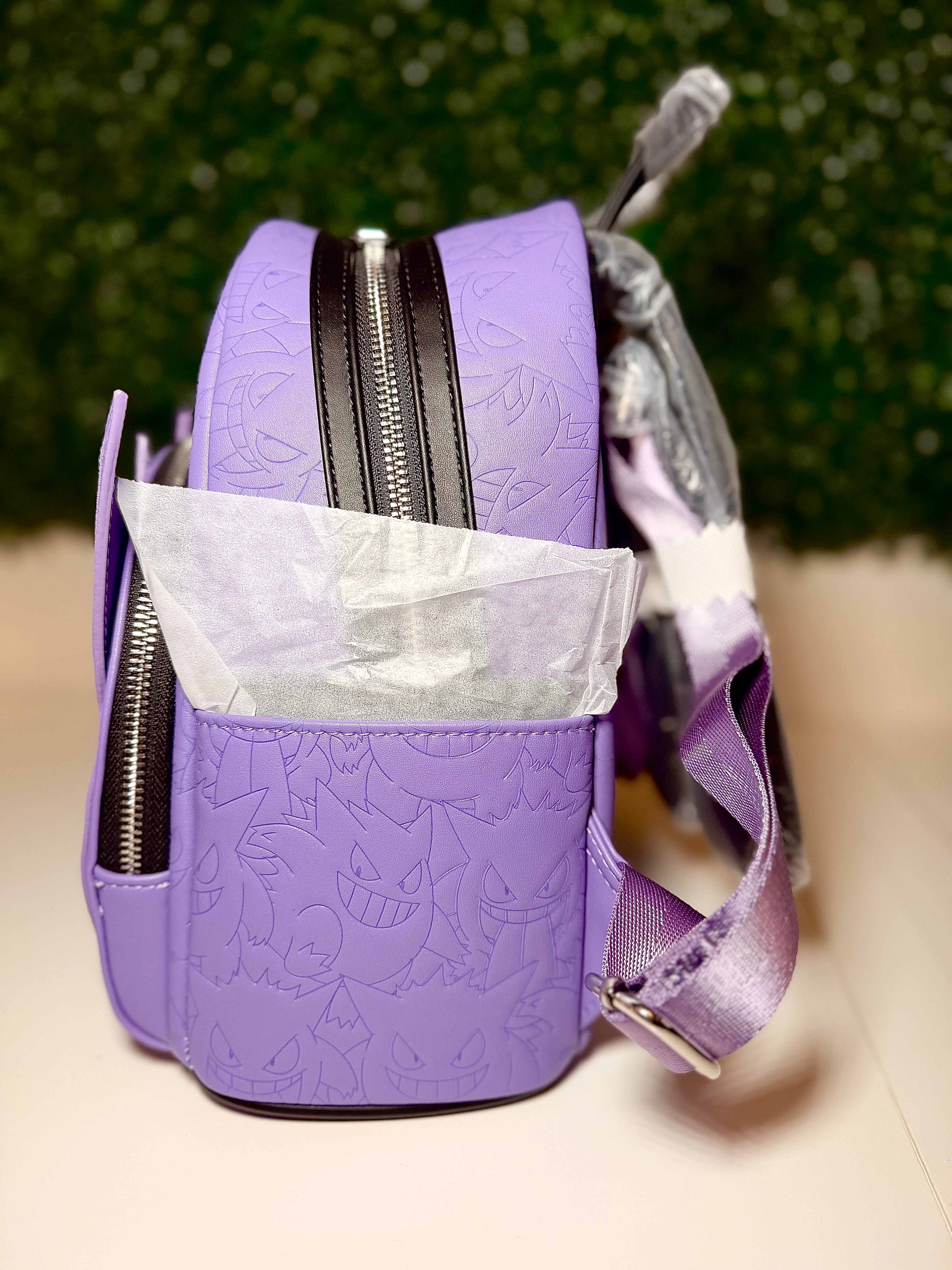 Pokémon Gengar Cosplay Glow Mini Backpack | NWT