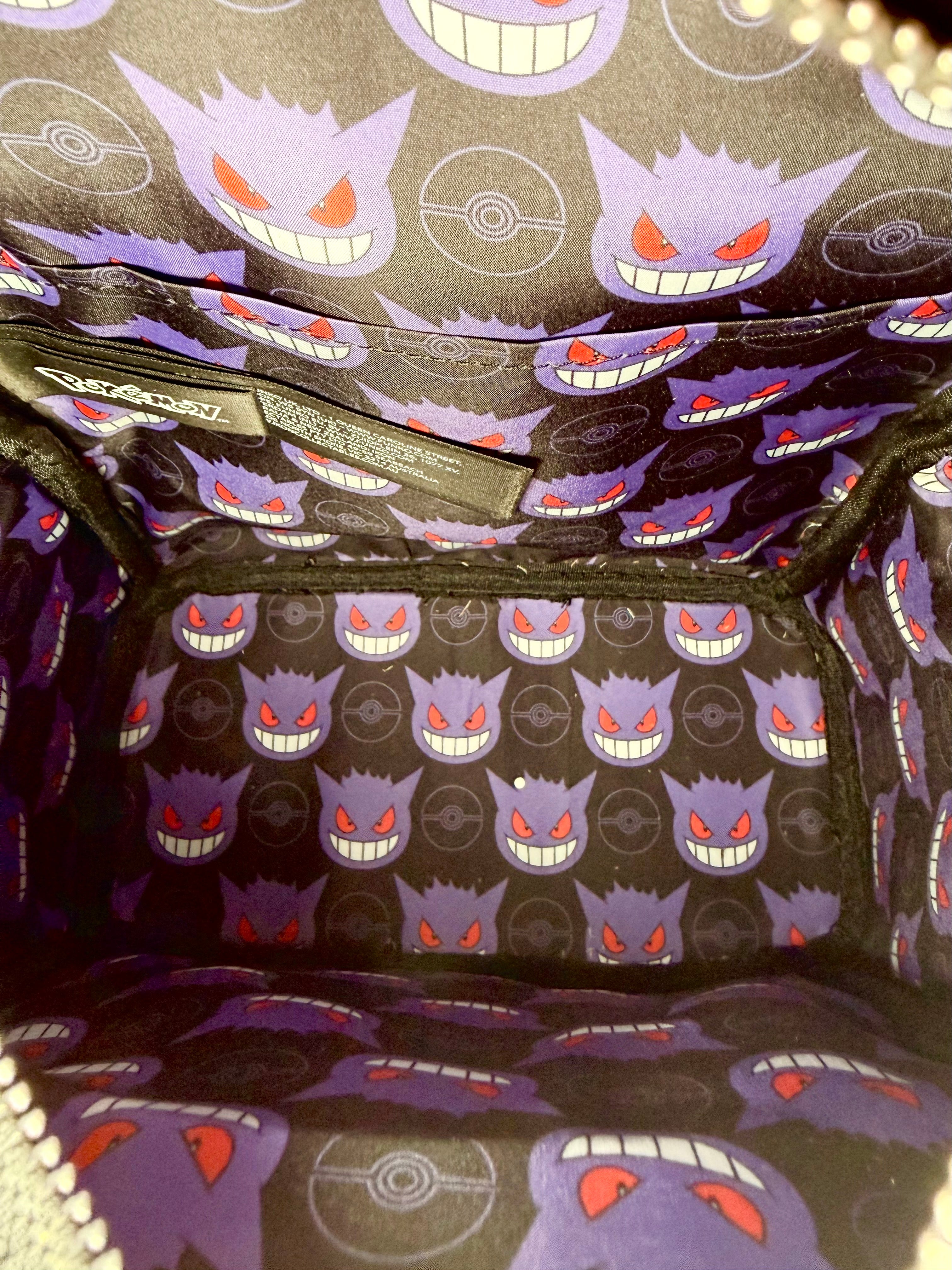 Pokémon Gengar Cosplay Glow Mini Backpack | NWT