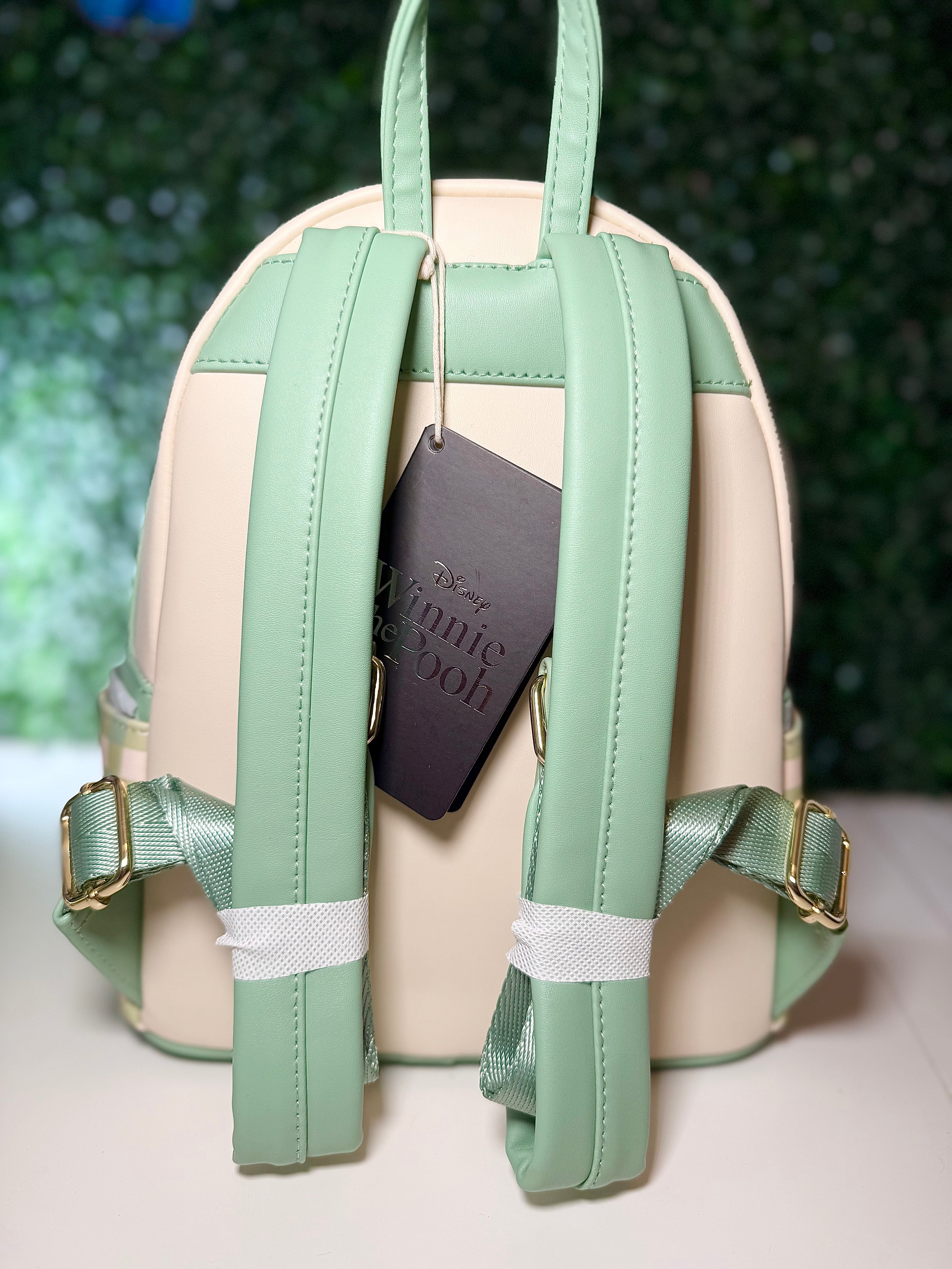 Loungefly Disney Winnie the Pooh Floral Ginham Mini Backpack | Boxlunch Exclusive | NWT