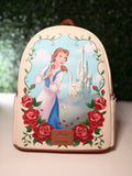 Disney Loungefly Beauty And The Beast Belle Castle Mini Backpack | NWT