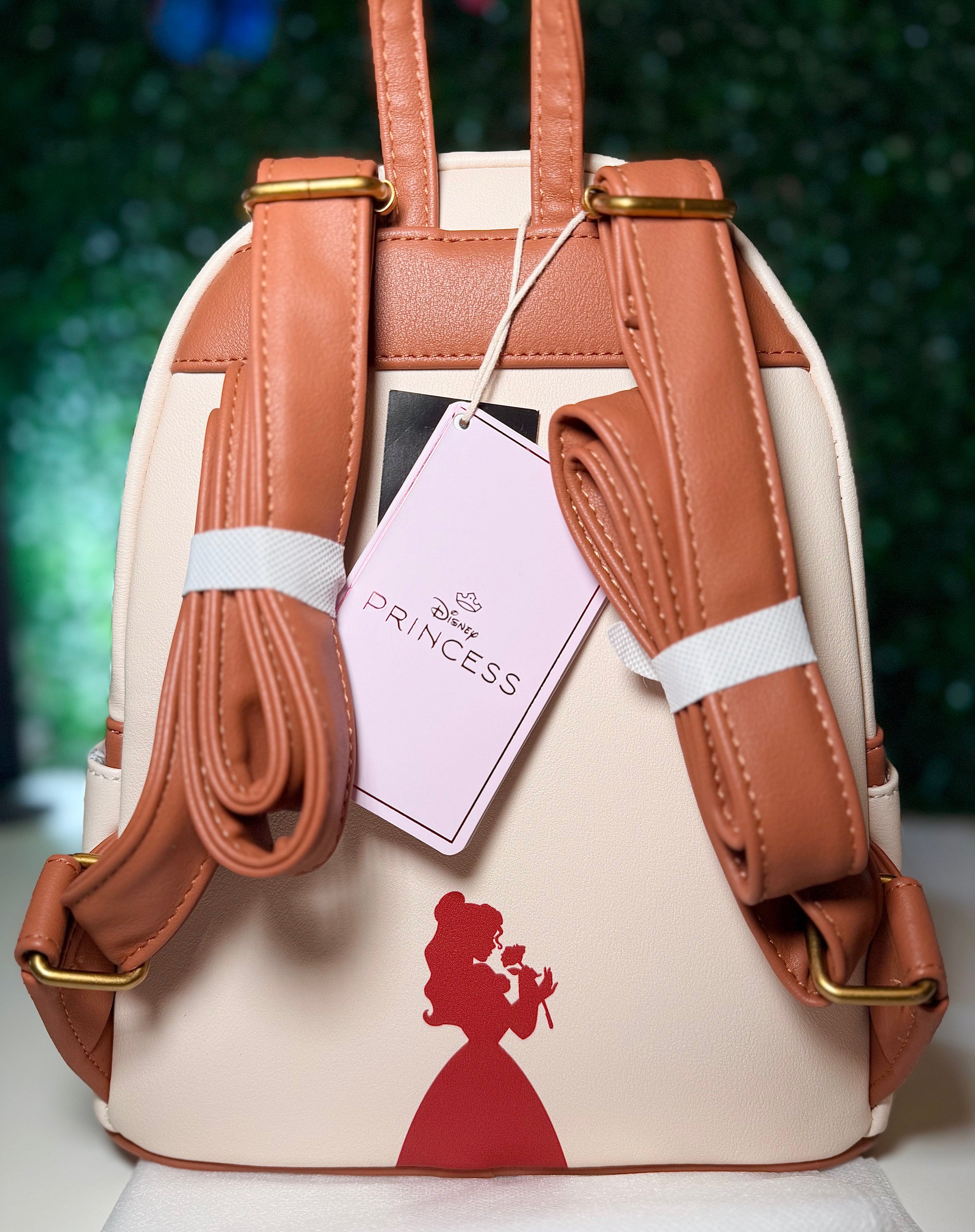 Disney Loungefly Beauty And The Beast Belle Castle Mini Backpack | NWT