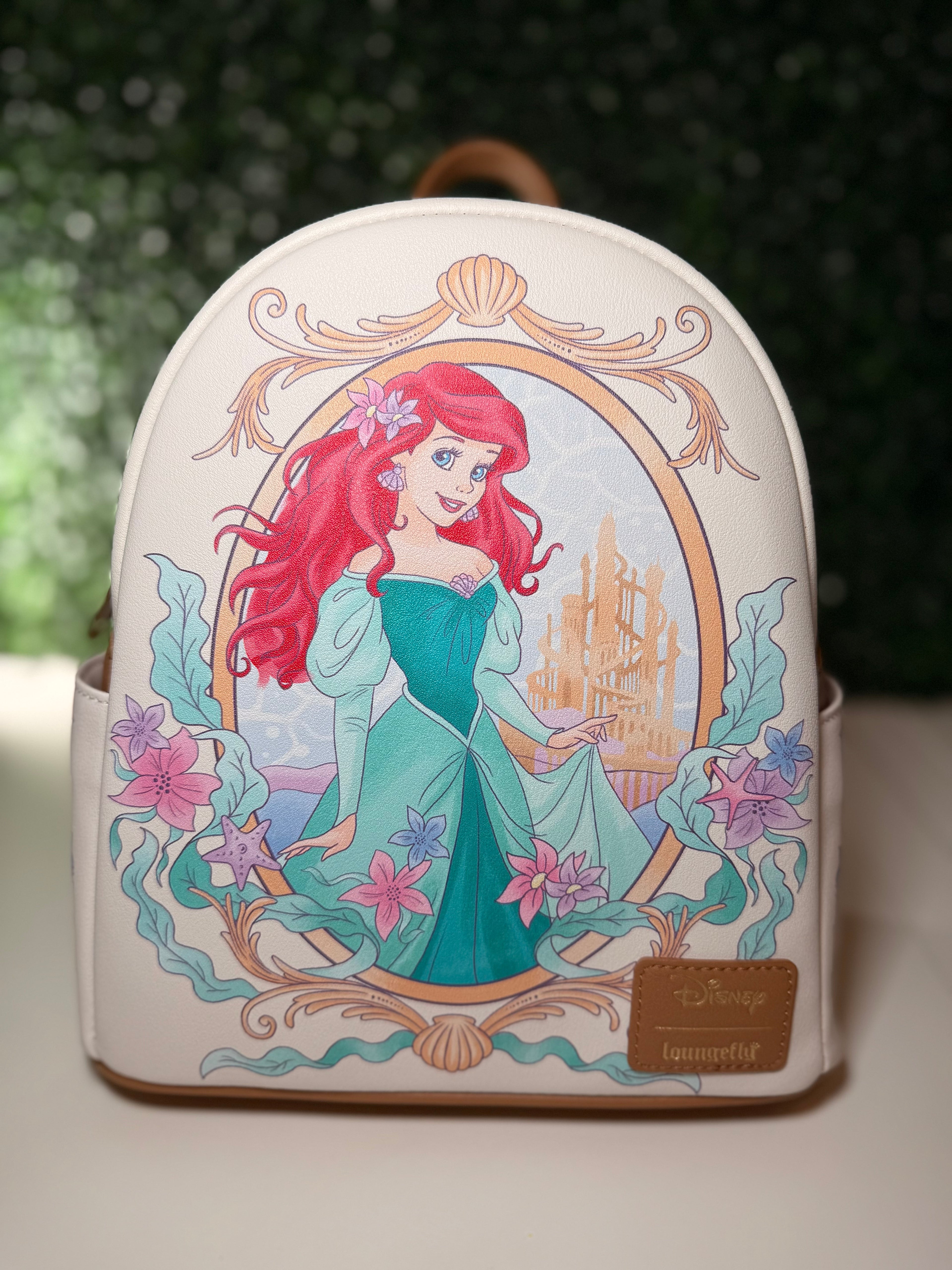 Disney Loungefly The Little Mermaid Portrait Mini Backpack | NWT