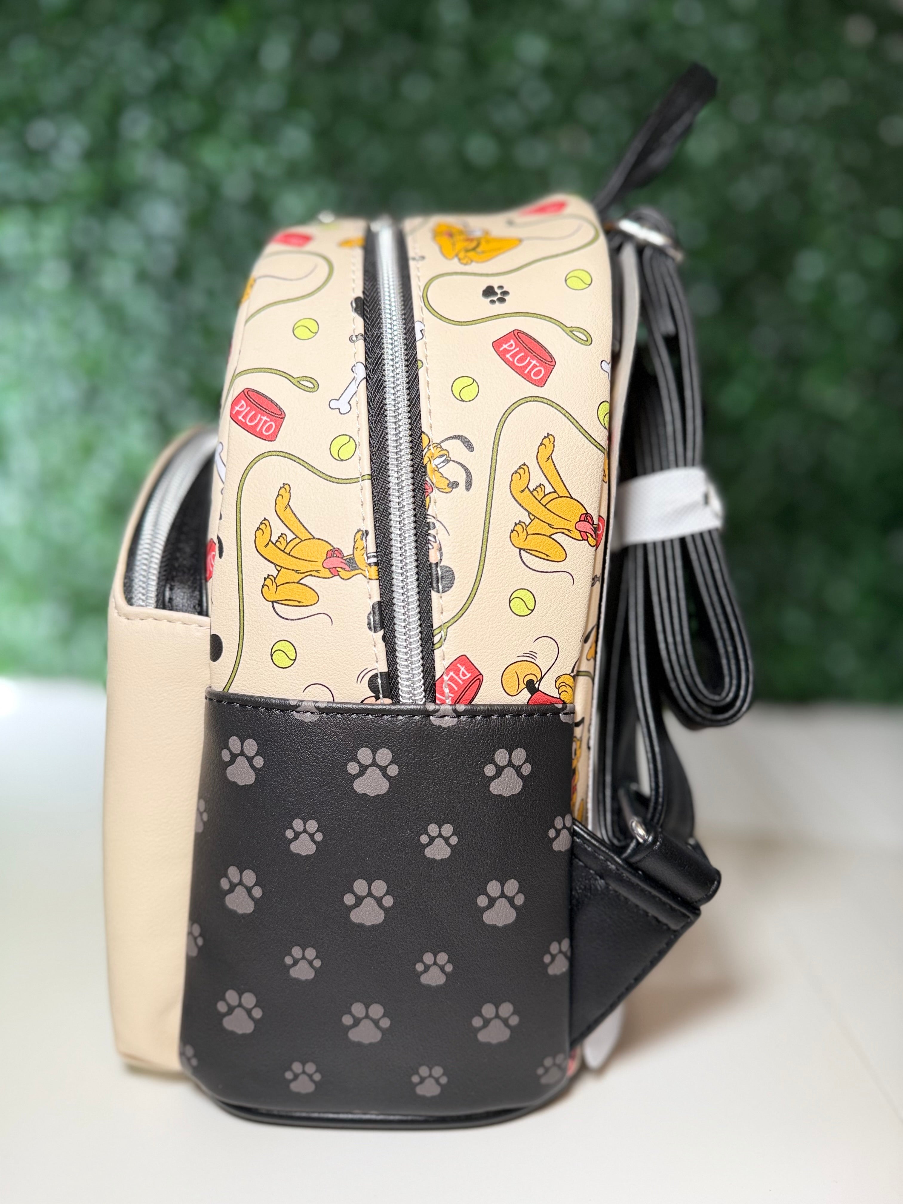 Disney Loungefly Mickey Mouse & Pluto Mini Backpack | NWT