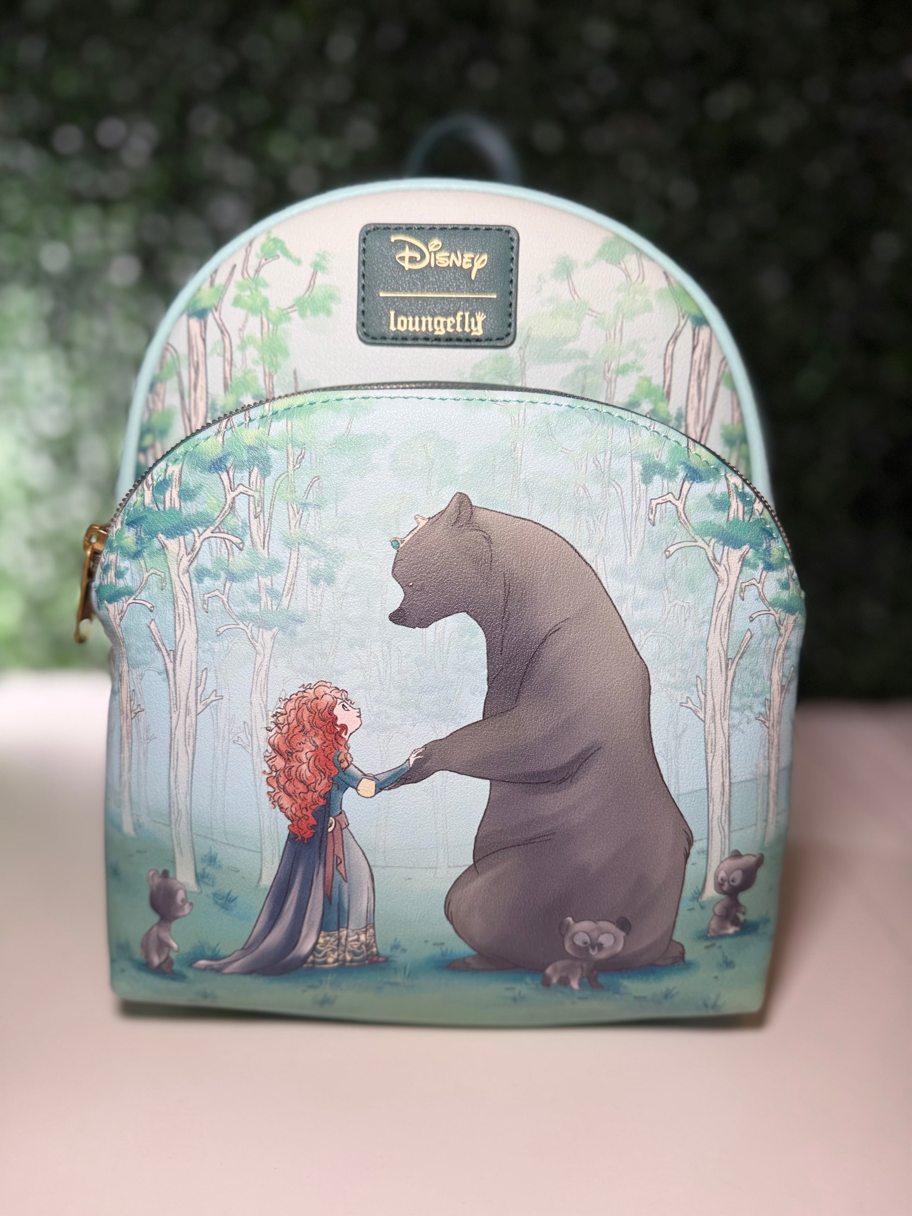 Loungefly Disney Pixar Brave Merida Bears Mini Backpack | NWT