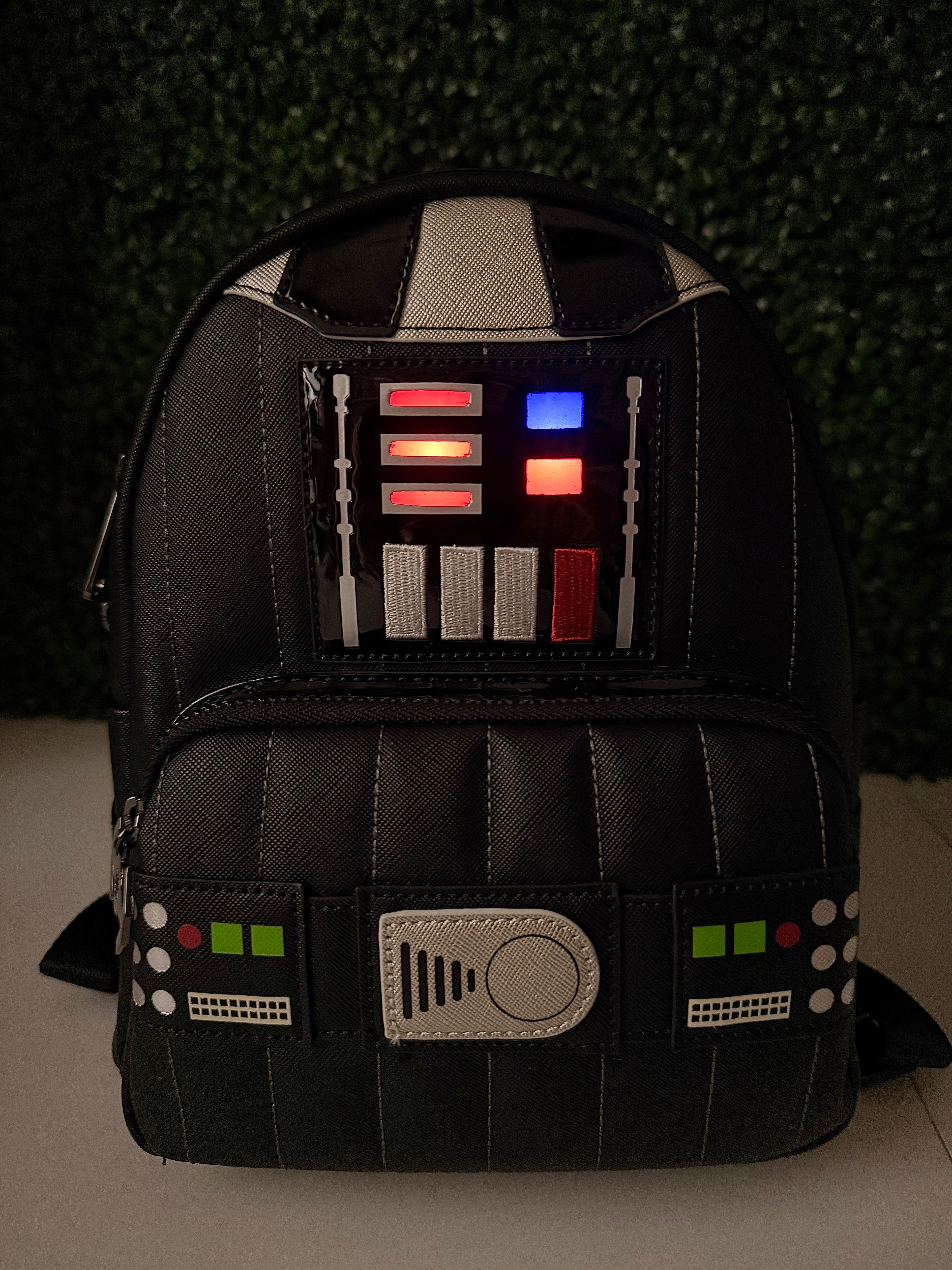 Loungefly Star Wars Darth Vader Light Up Cosplay Mini Backpack | NWT