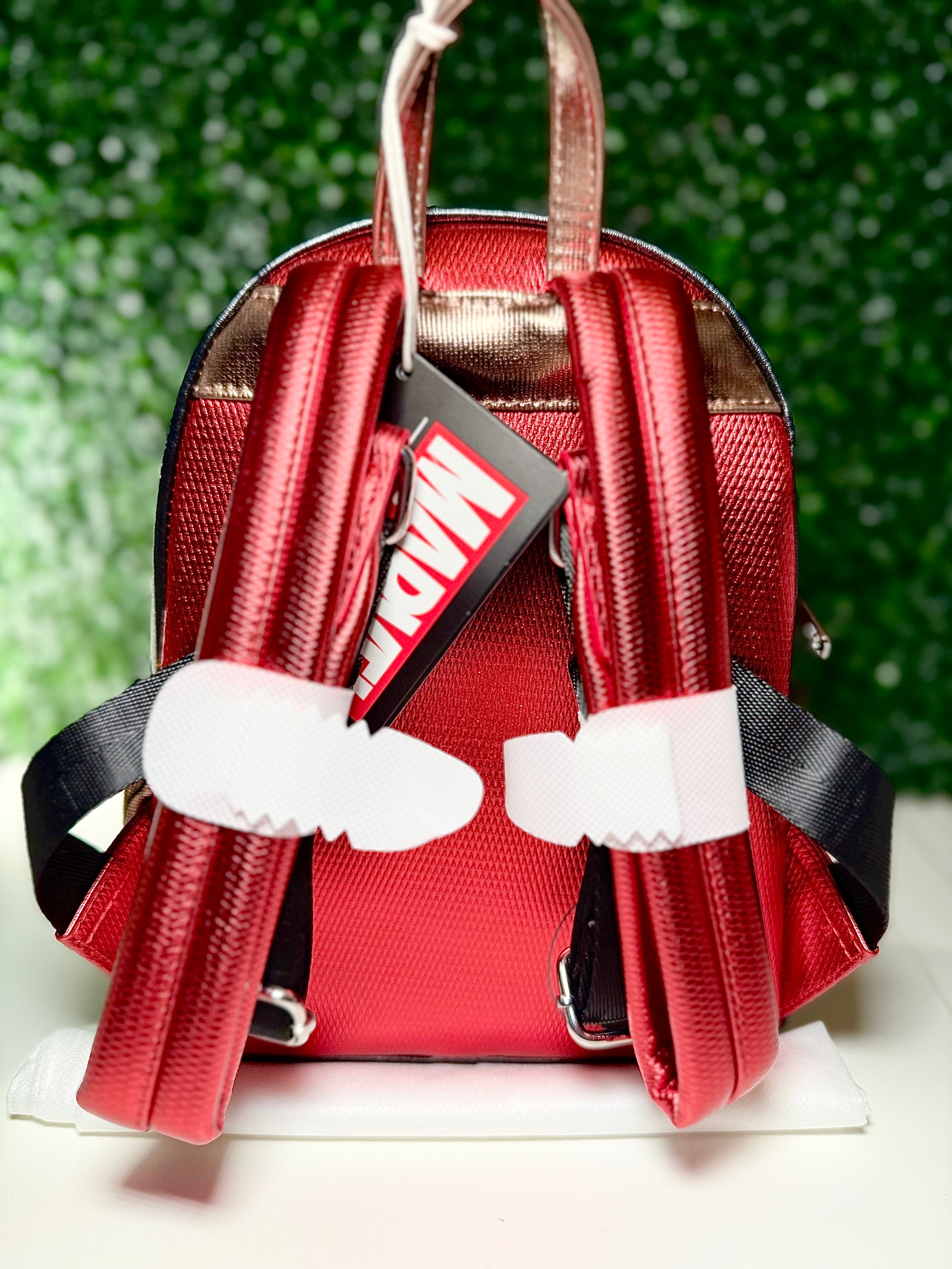 Loungefly Marvel Metallic Deadpool Cosplay Mini Backpack | NWT