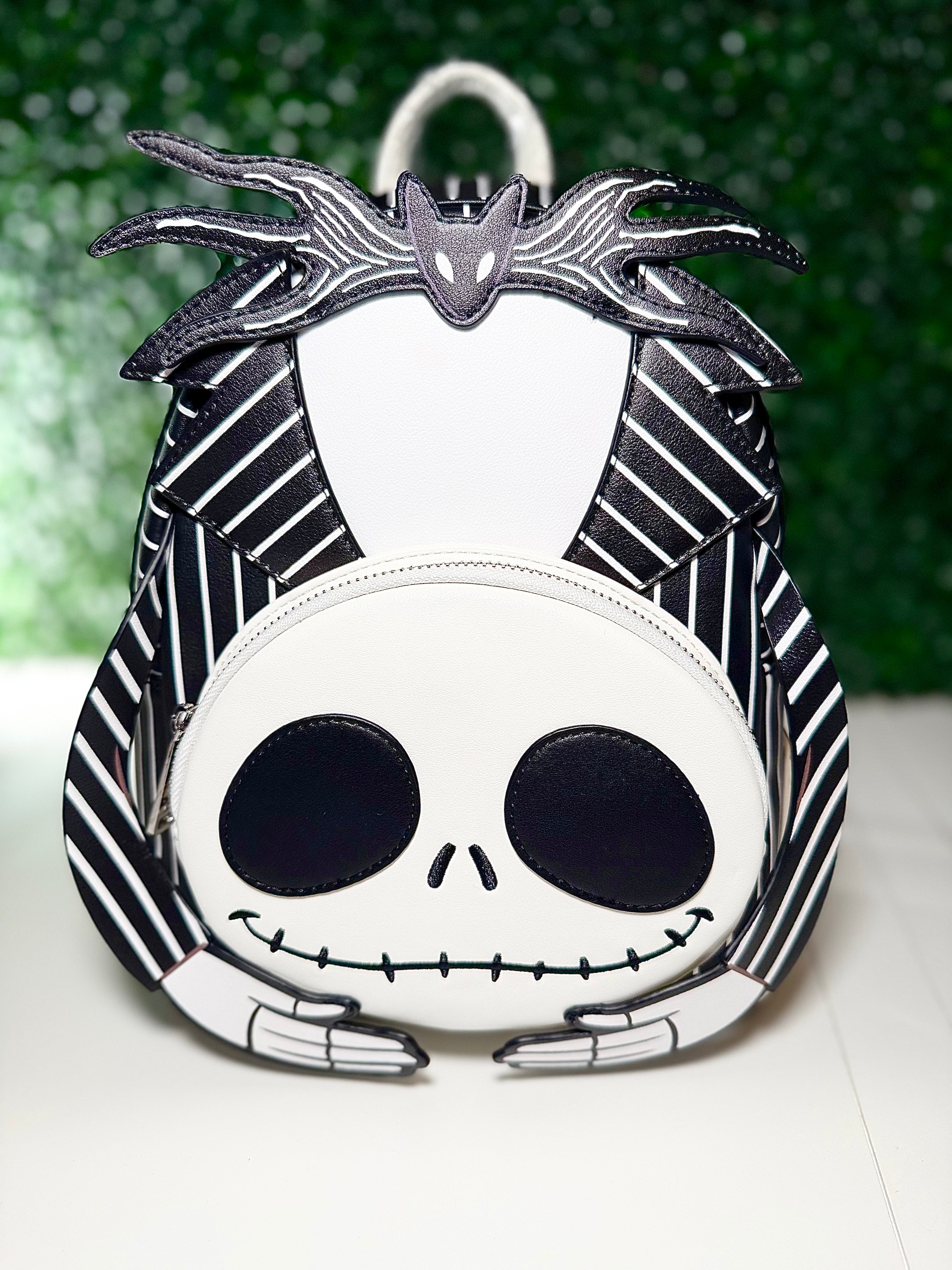 Loungefly Disney NBC Headless Jack Skellington Mini Backpack | NWT