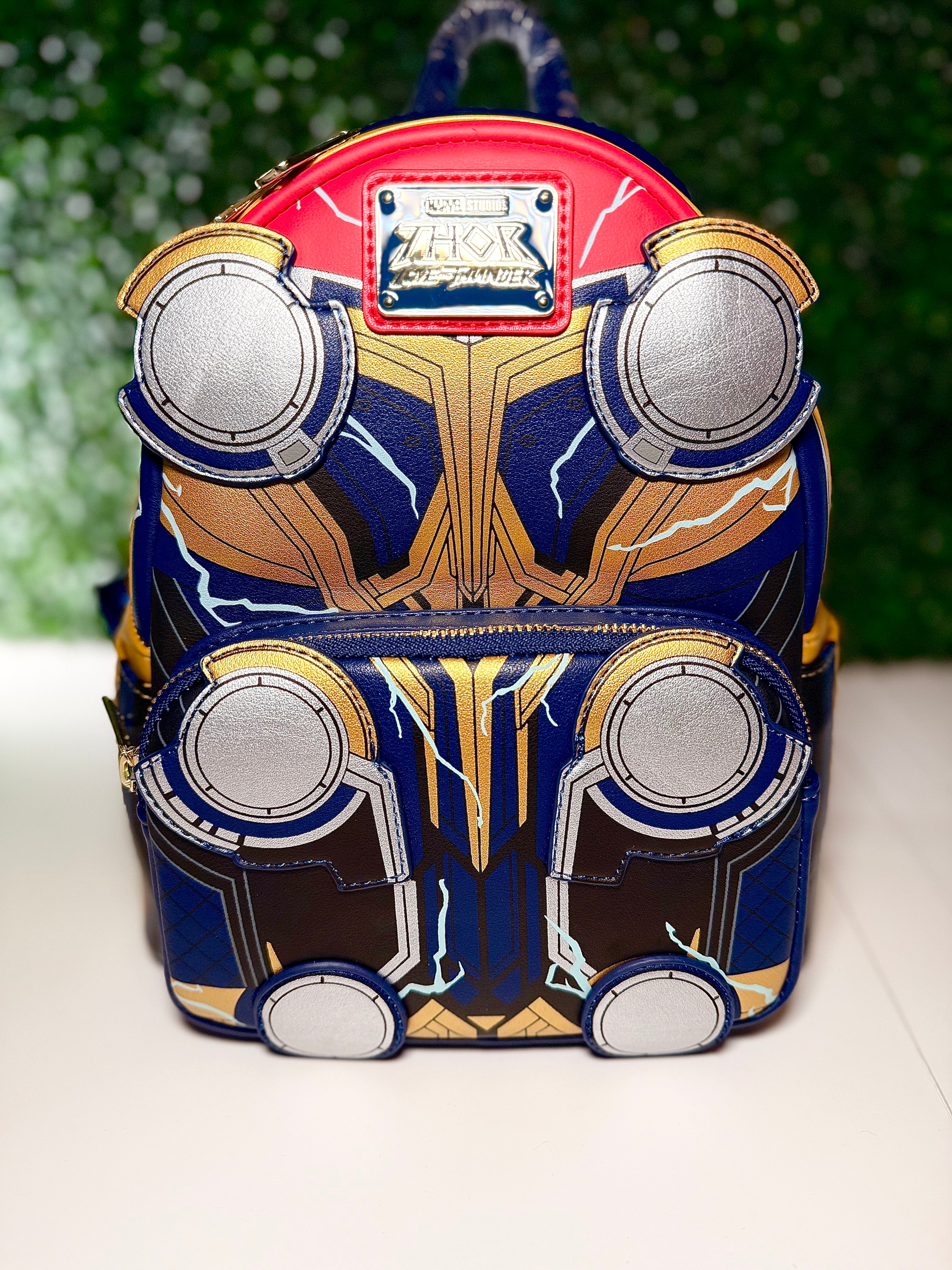 Loungefly Disney Marvel Thor Love and Thunder Glow in the Dark Cosplay Mini Backpack | NWT