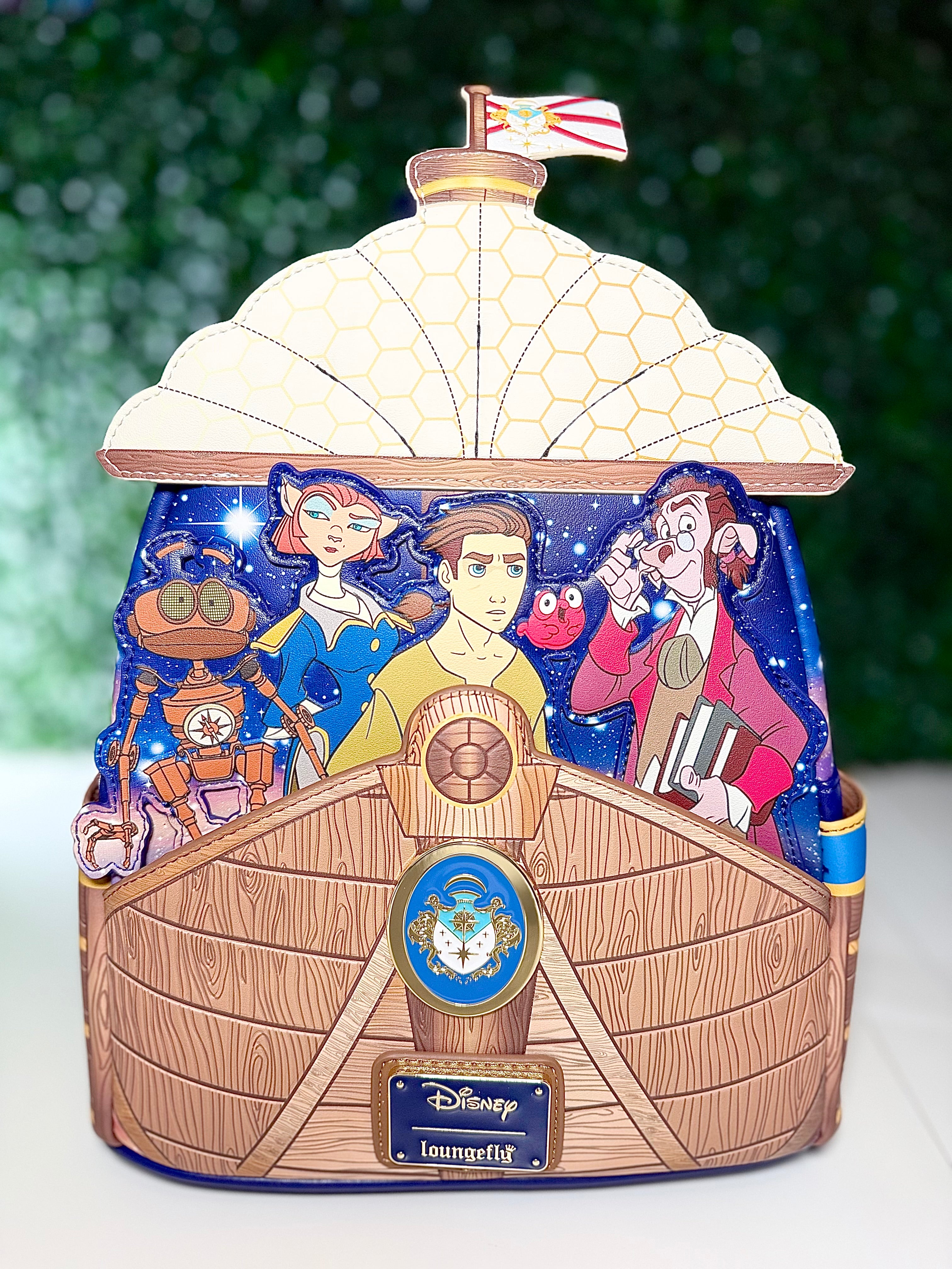 Loungefly Disney Treasure Planet RLS Legacy Mini Backpack | NWT